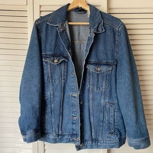 H&M Denim Jacket in medium blue